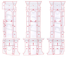 Übersicht der Detailkartierungen